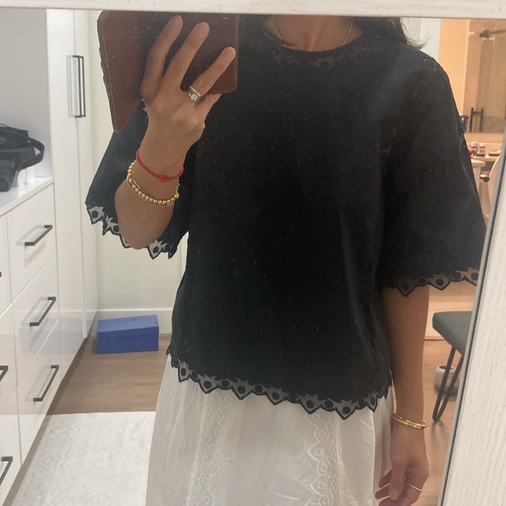 NWOT Ulla Johnson matching set in poplin cotton - Picture 2 of 8